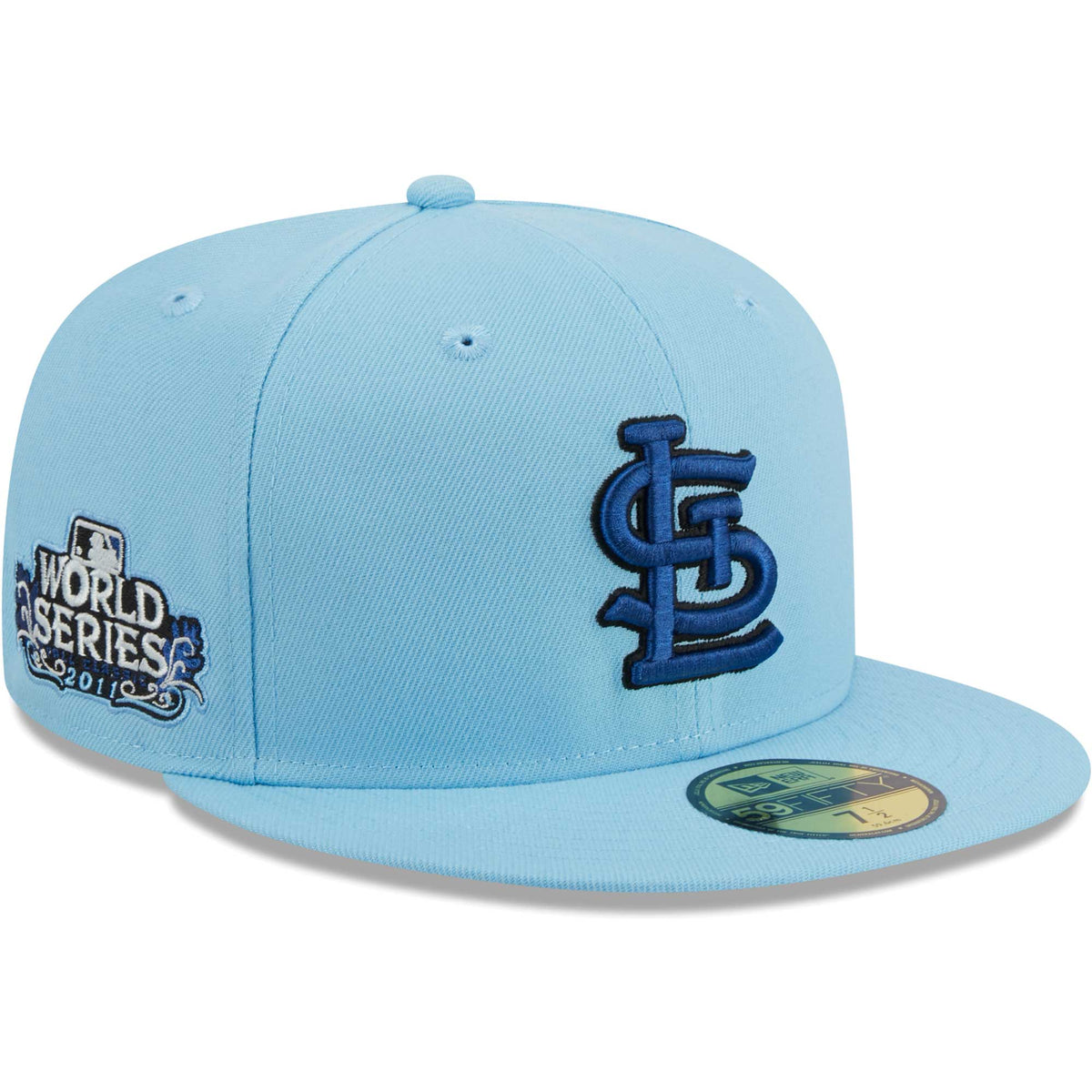 St. Louis Cardinals New Era 59FIFTY Fitted Hat - Light Blue