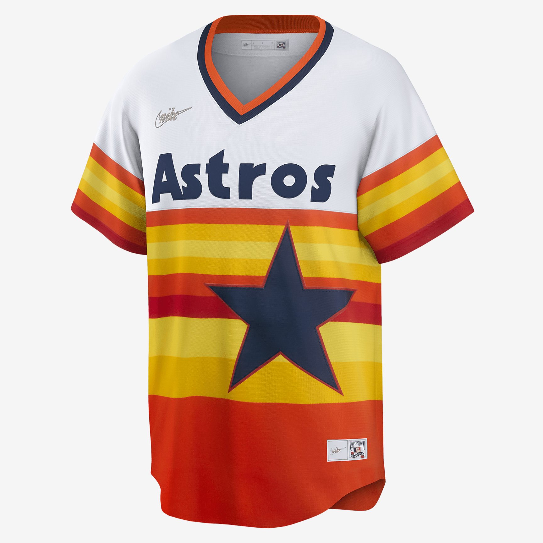 MLB Houston Astros (Jeff Bagwell) Men's Cooperstown Baseball Jersey - White
