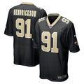 Trey Hendrickson New Orleans Saints Nike Game Jersey   Black