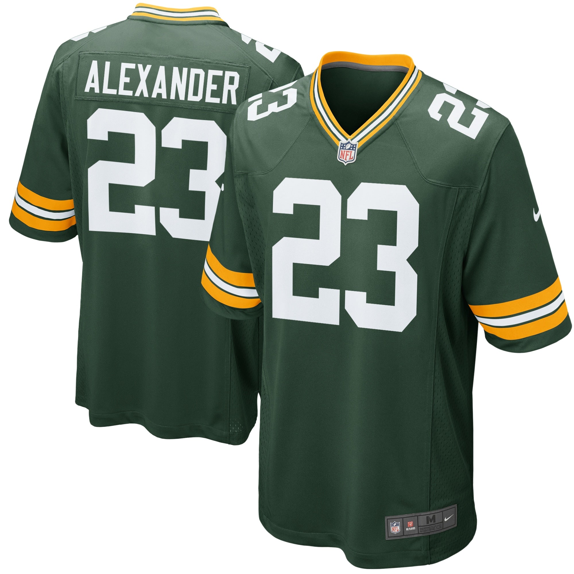 Jaire Alexander Green Bay Packers Nike Game Player Jersey   Green