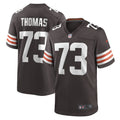 Joe Thomas Cleveland Browns Nike Retired Game Player Jersey   Brown