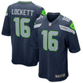 Men s Nike Tyler Lockett College Navy Seattle Seahawks Game Jersey
