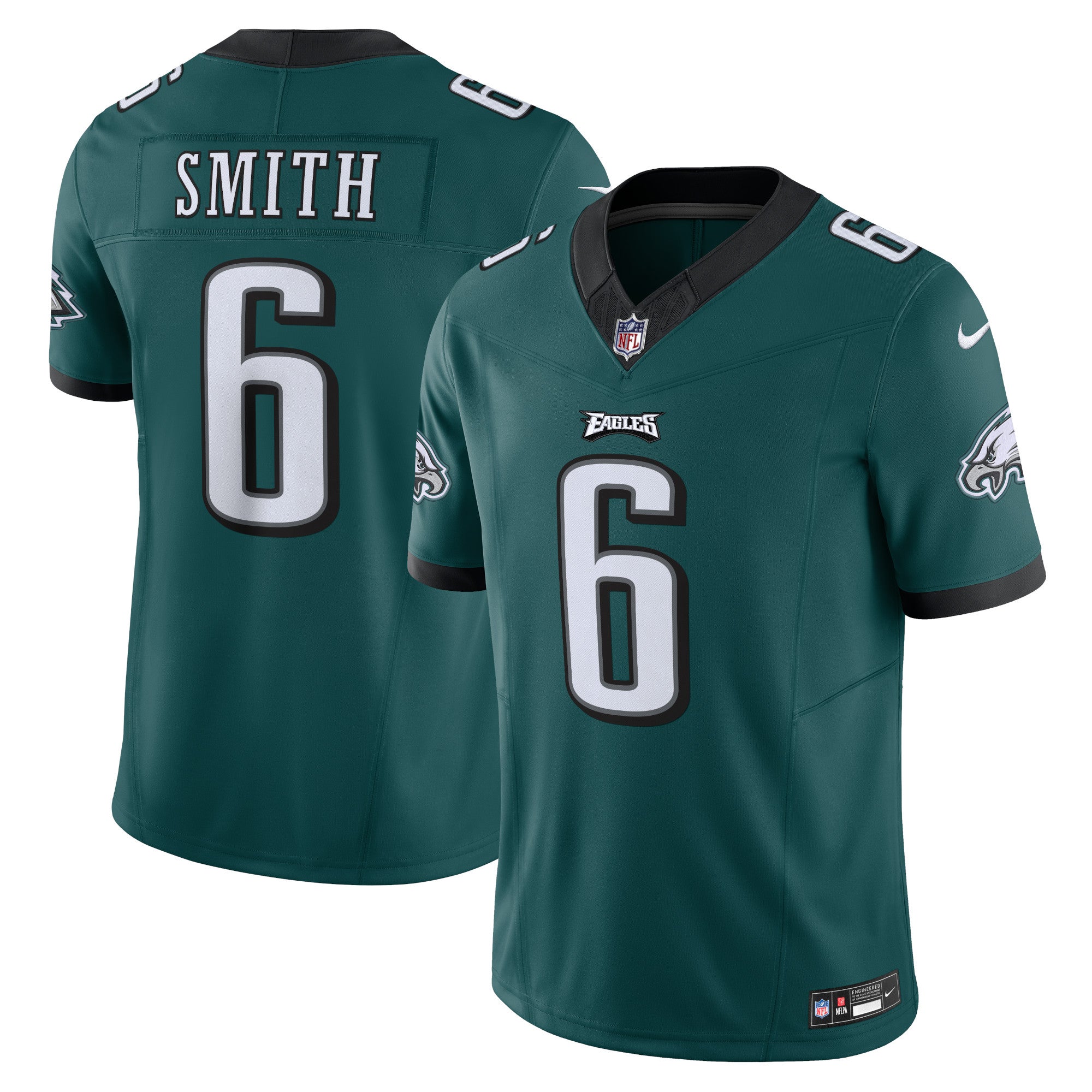 DeVonta Smith Philadelphia Eagles Nike Vapor F.U.S.E. Limited Jersey   Green