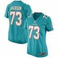 Women s Nike Austin Jackson Aqua Miami Dolphins Game Jersey
