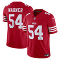 Fred Warner San Francisco 49ers Nike Vapor F.U.S.E. Limited Jersey   Scarlet