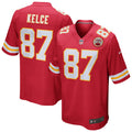 Travis Kelce Kansas City Chiefs Nike Game Jersey   Red
