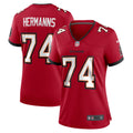 Grant Hermanns Tampa Bay Buccaneers Nike Women s Home Game Player Jersey   Red
