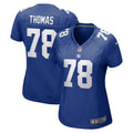 Women s Nike Andrew Thomas Royal New York Giants Game Jersey
