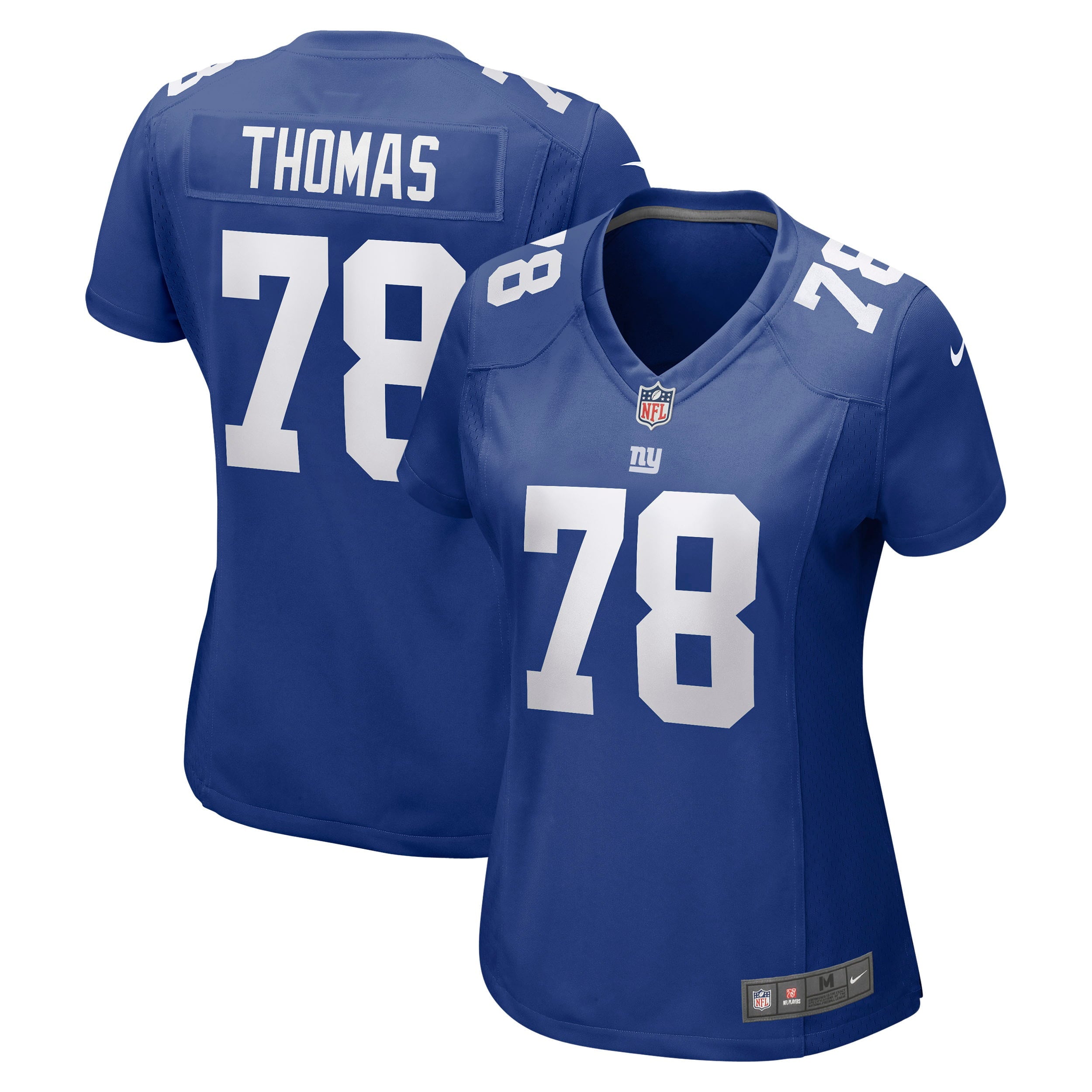 Women s Nike Andrew Thomas Royal New York Giants Game Jersey