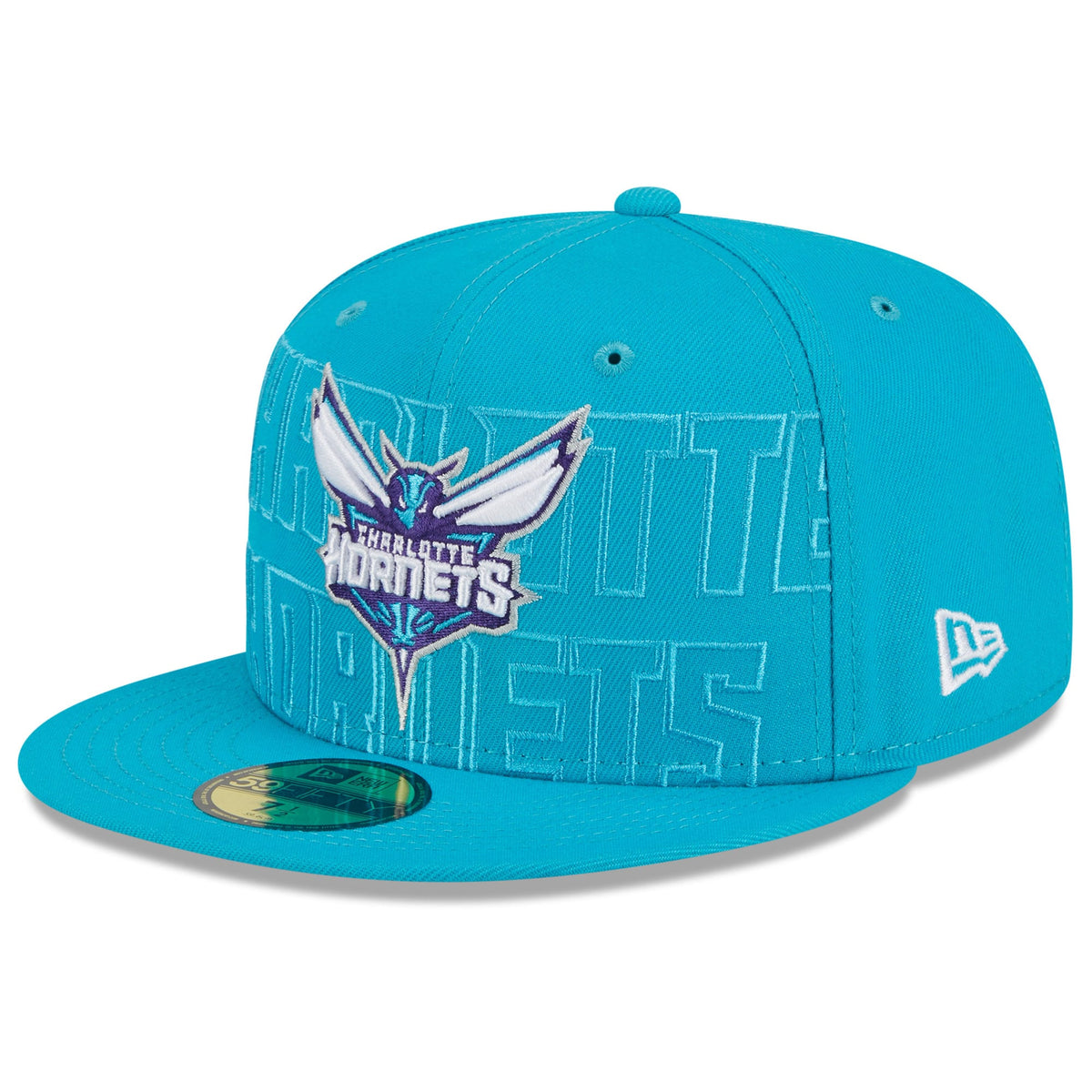 Charlotte Hornets New Era 2023 NBA Draft 59FIFTY Fitted Hat - Teal
