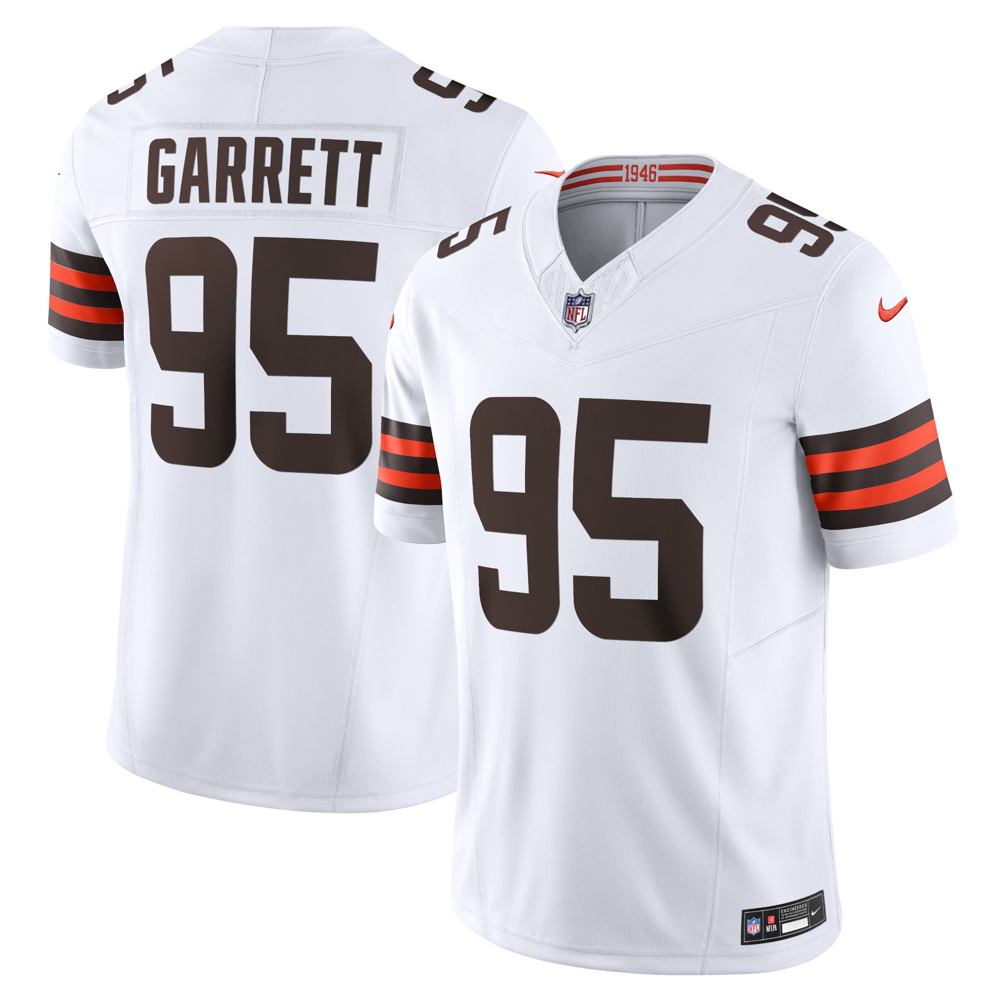 Myles Garrett Cleveland Browns Nike Vapor F.U.S.E. Limited Jersey   White