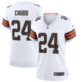 Nick Chubb Cleveland Browns Nike Women s Game Jersey   White