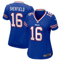 Women s Nike Trent Sherfield Royal Buffalo Bills Game Player Jersey