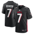 Bijan Robinson Atlanta Falcons Nike 2023 NFL Draft First Round Pick Game Jersey   Black