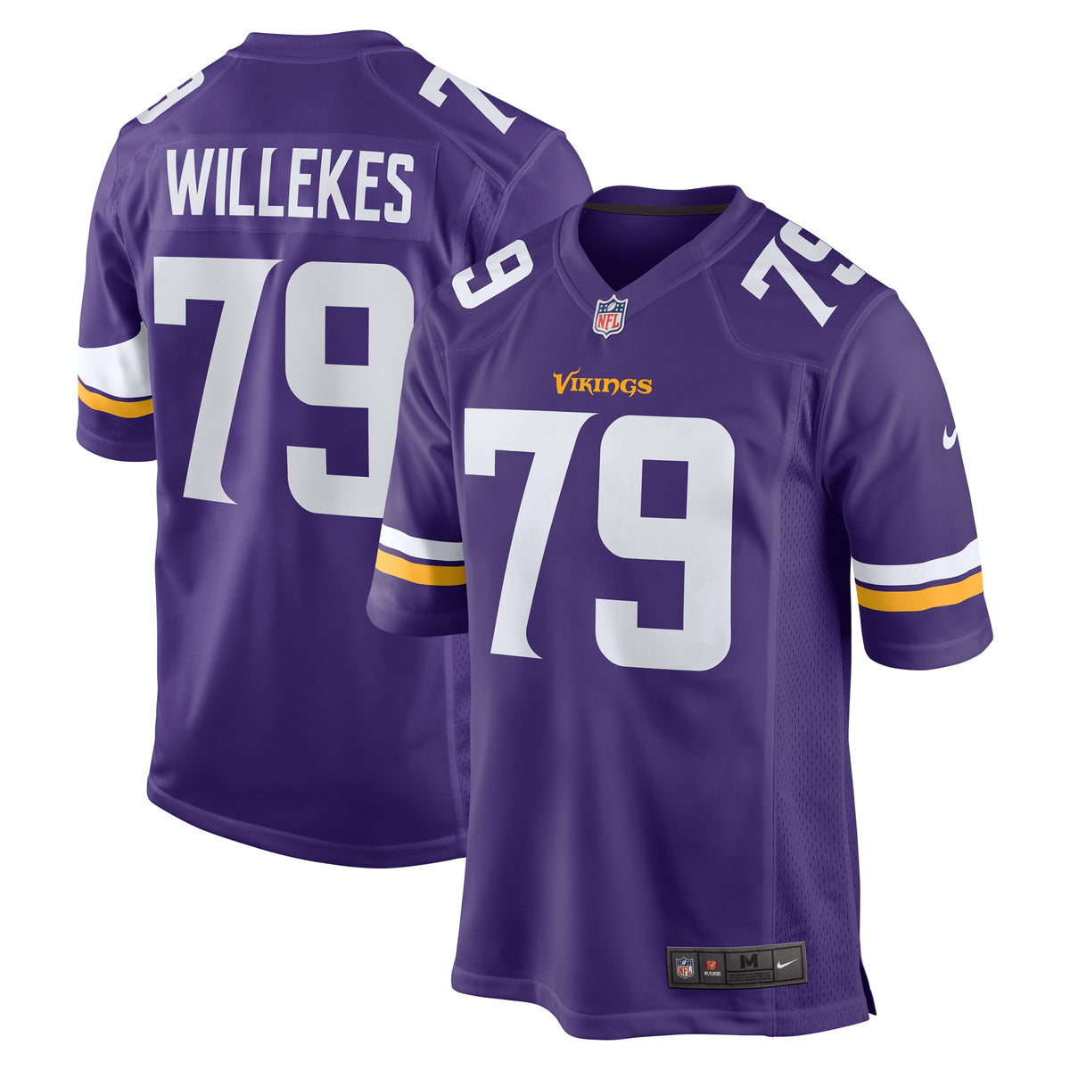 Kenny Willekes Minnesota Vikings Nike Game Jersey   Purple