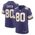 Men s Nike Cris Carter Purple Minnesota Vikings Classic Retired Player Game Jersey