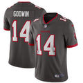 Men s Nike Chris Godwin Pewter Tampa Bay Buccaneers Alternate Vapor Limited Jersey