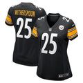 Women s Nike Ahkello Witherspoon Black Pittsburgh Steelers Game Jersey