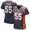 Women s Denver Broncos Bradley Chubb Game Jersey Navy