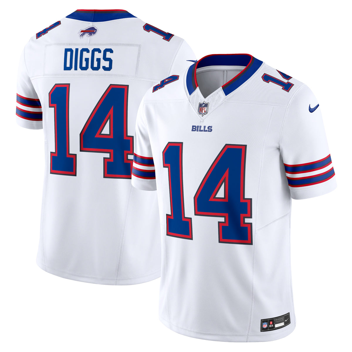 Stefon Diggs Buffalo Bills Nike Vapor F.U.S.E. Limited Jersey   White