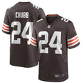 Nick Chubb Cleveland Browns Nike Game Player Jersey   Brown