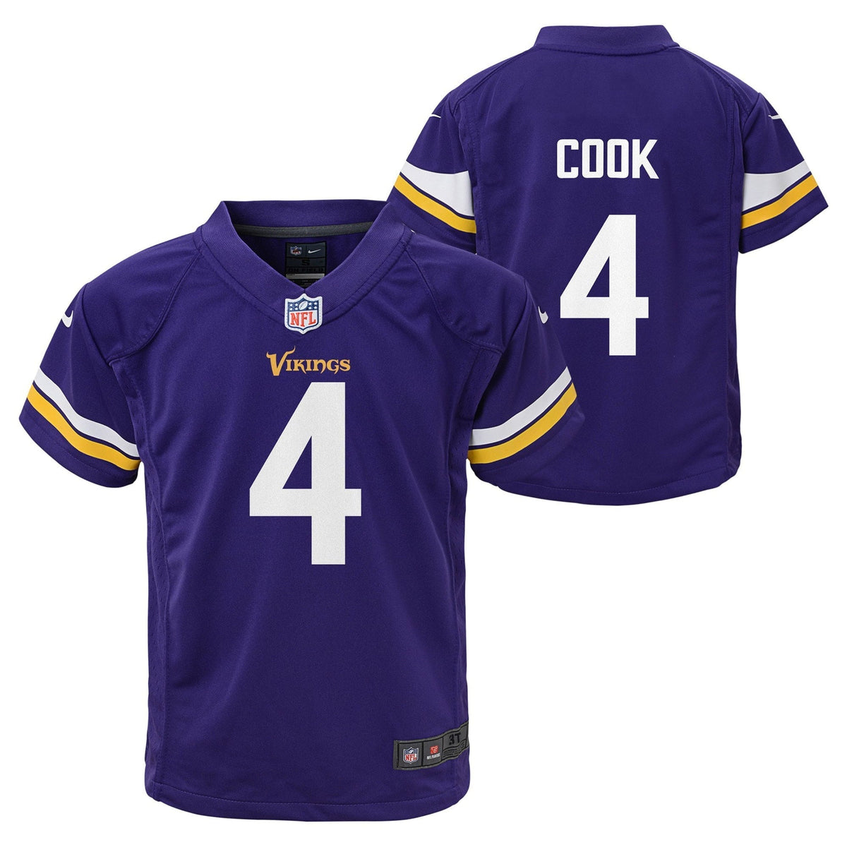 Toddler Nike Dalvin Cook Purple Minnesota Vikings Game Jersey