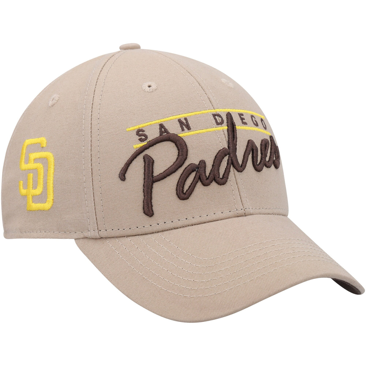 San Diego Padres '47 Atwood MVP Adjustable Hat - Khaki