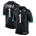 Travis Etienne Jacksonville Jaguars Nike Game Jersey   Black