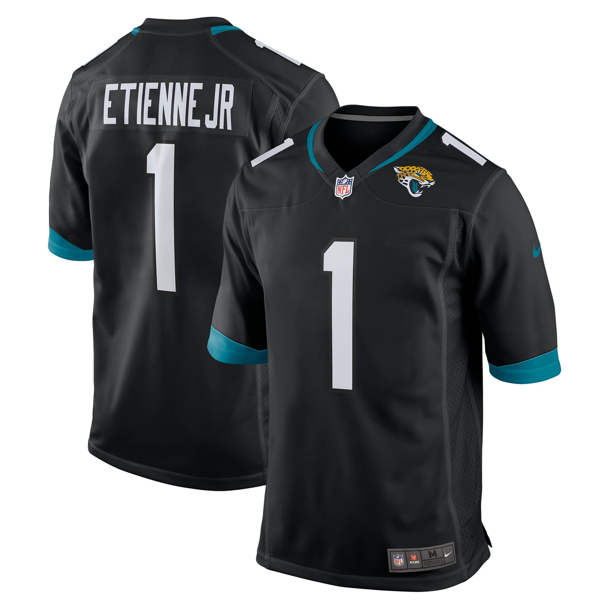 Travis Etienne Jacksonville Jaguars Nike Game Jersey   Black