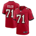 Men s Nike Matt Feiler Red Tampa Bay Buccaneers Game Player Jersey