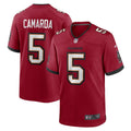 Men s Nike Jake Camarda Red Tampa Bay Buccaneers Game Player Jersey