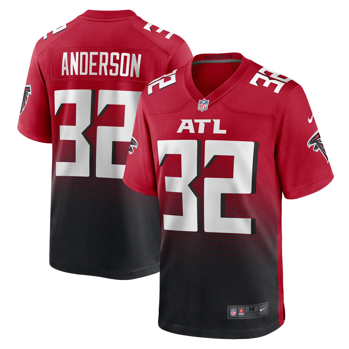 Jamal Anderson Atlanta Falcons Nike Retired Player Alternate Game Jersey   Red
