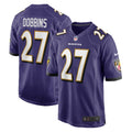 J.K. Dobbins Baltimore Ravens Nike Game Team Jersey   Purple