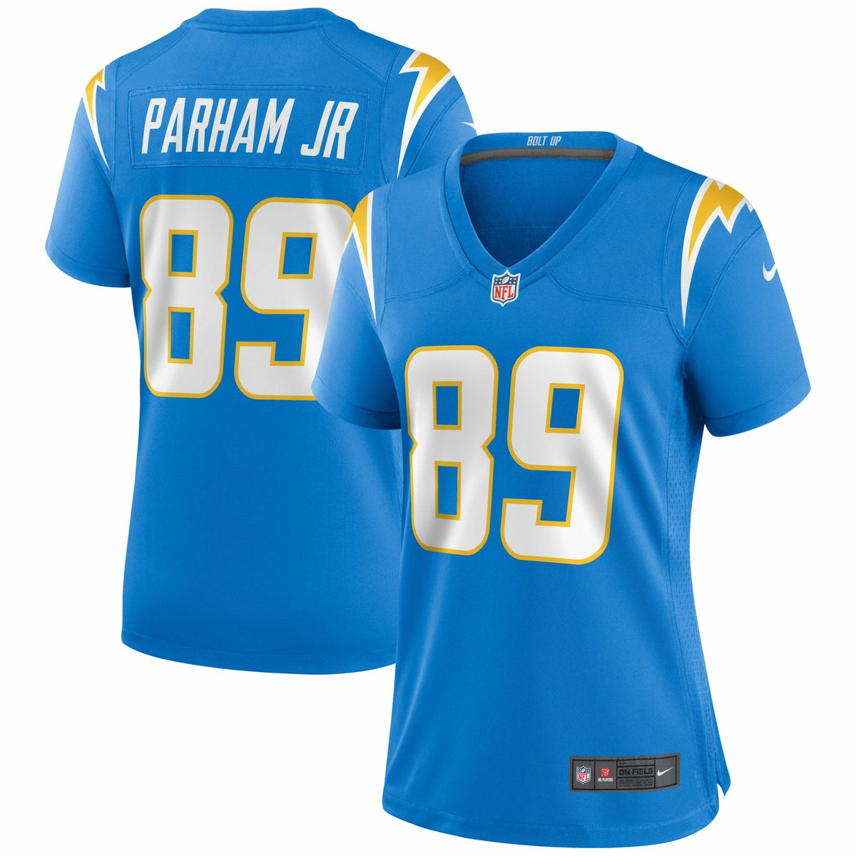 Women s Nike Donald Parham Jr. Powder Blue Los Angeles Chargers Game Jersey