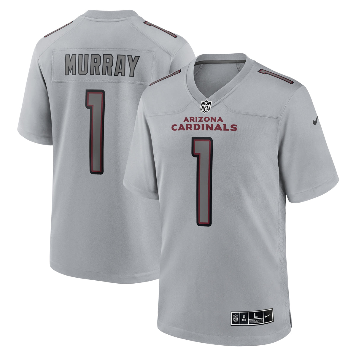 Kyler Murray Arizona Cardinals Nike Atmosphere Fashion Game Jersey   Gray