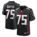 Men s Nike Justin Shaffer Black Atlanta Falcons Player Game Jersey