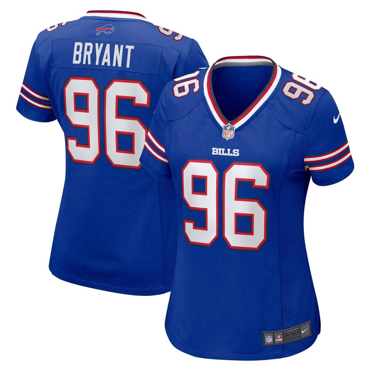 Women s Nike Brandin Bryant Royal Buffalo Bills Home Game Player Jersey