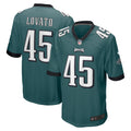 Rick Lovato Philadelphia Eagles Nike Game Jersey   Midnight Green
