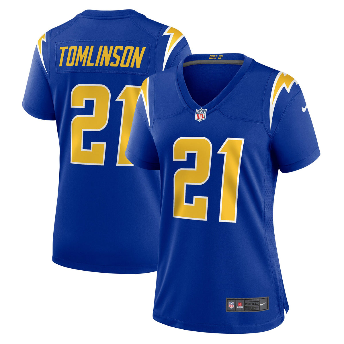 LaDainian Tomlinson Los Angeles Chargers Nike Women s Retired Game Jersey   Royal