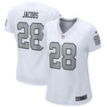 Josh Jacobs Las Vegas Raiders Nike Women s Alternate Game Player Jersey   White