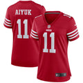 Women s Nike Brandon Aiyuk Scarlet San Francisco 49ers Player Game Jersey