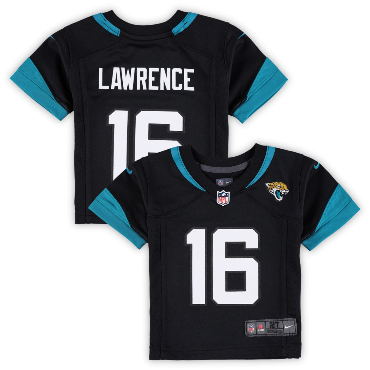 Trevor Lawrence Jacksonville Jaguars Nike Toddler Game Jersey   Black
