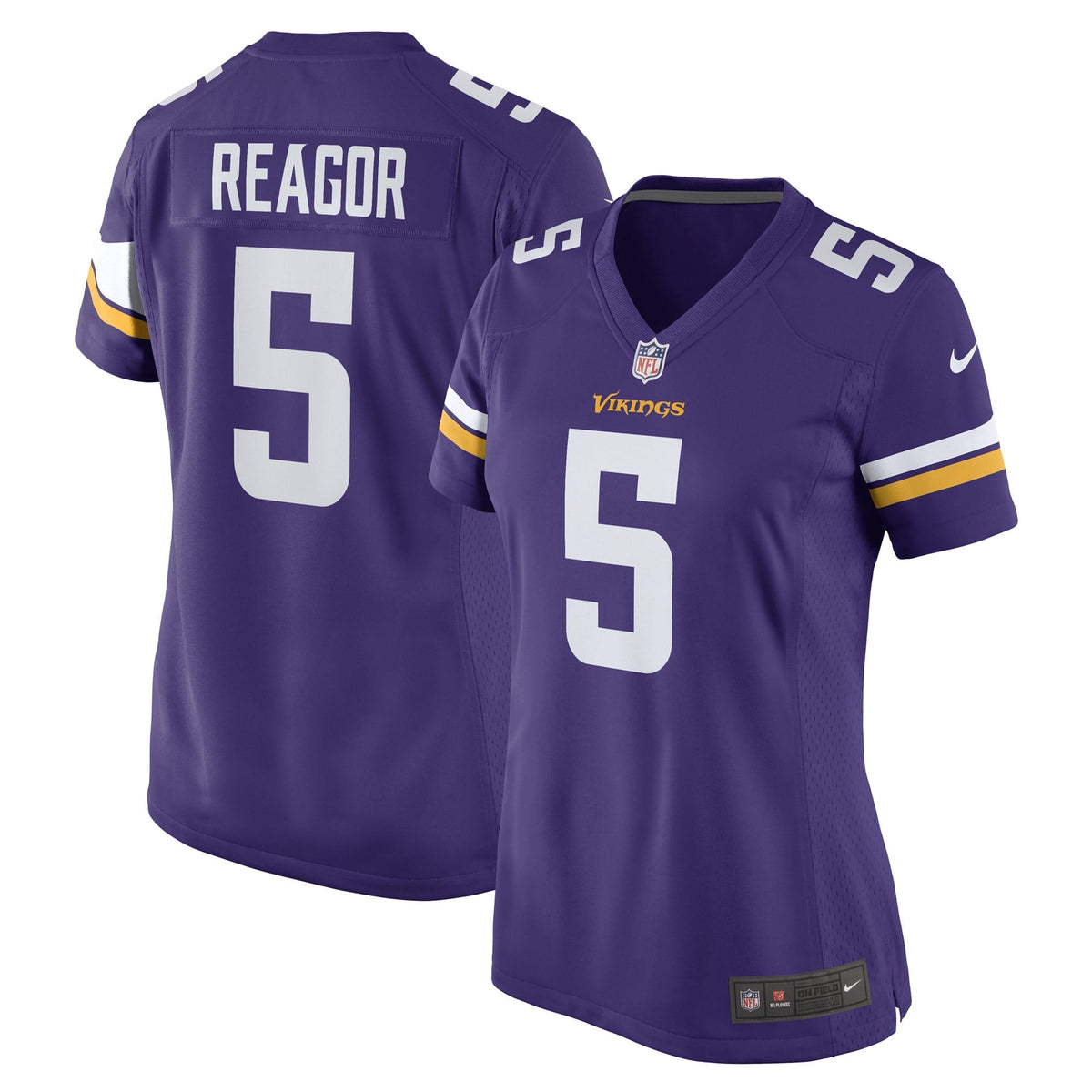 Women s Nike Jalen Reagor Purple Minnesota Vikings Game Player Jersey