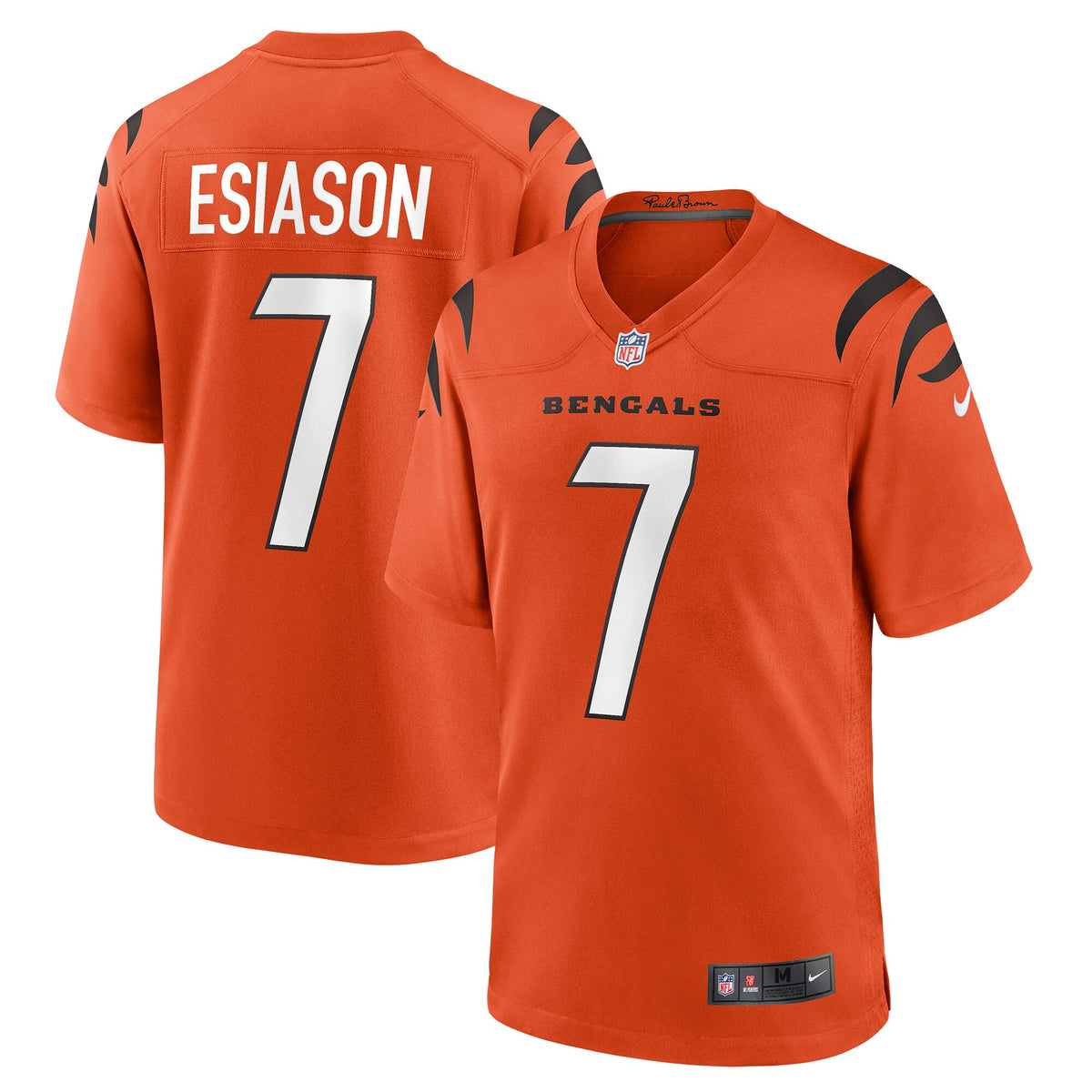 Boomer Esiason Cincinnati Bengals Nike Retired Player Alternate Game Jersey   Orange