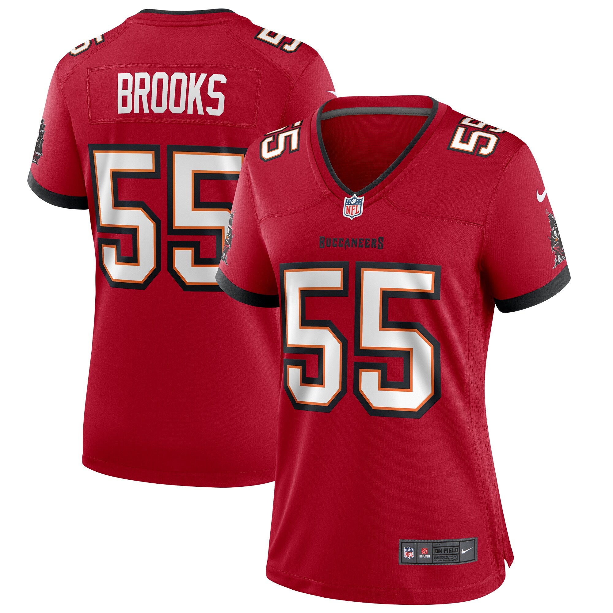 Derrick Brooks Tampa Bay Buccaneers Nike Women s Game Retired Player Jersey   Red