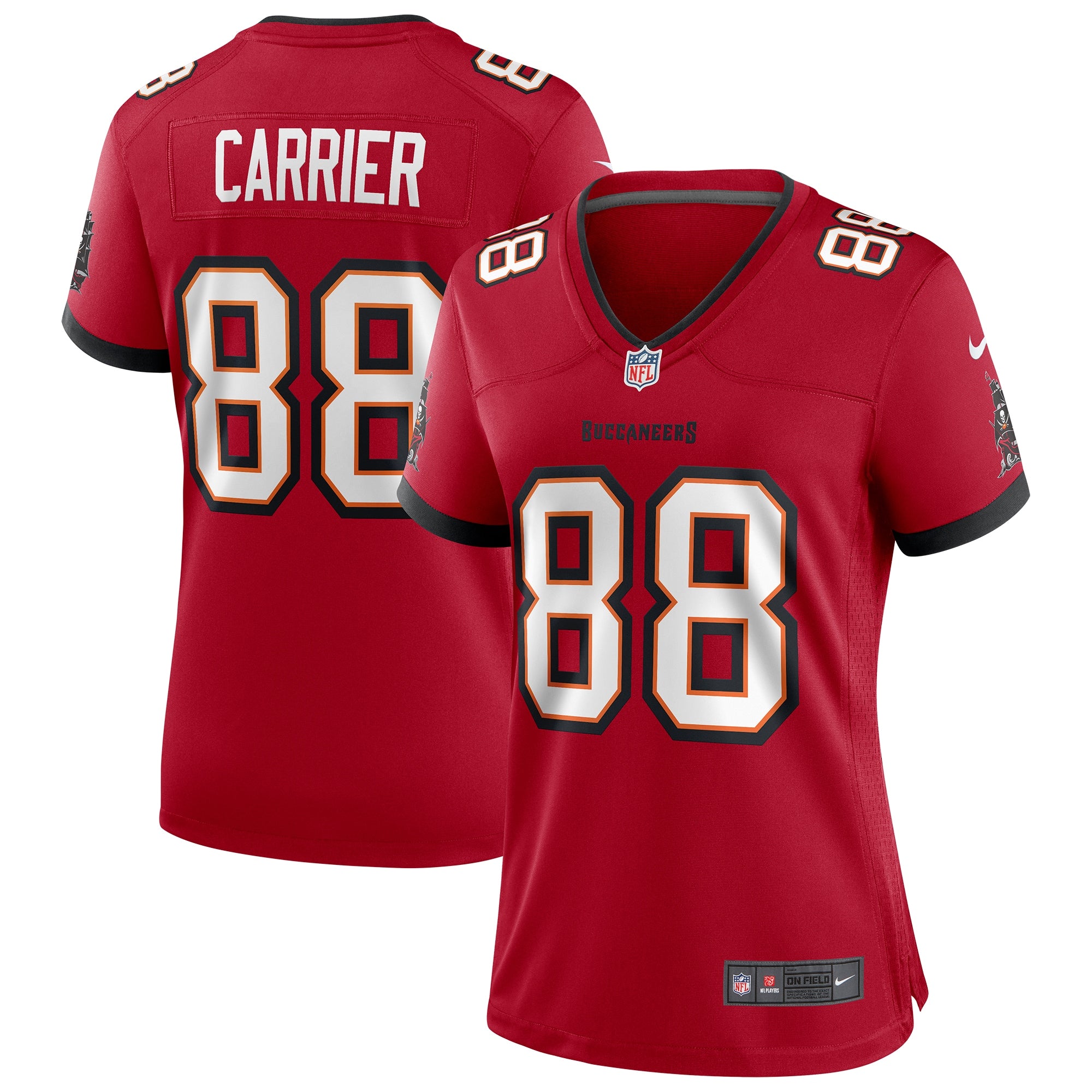 Mark Carrier Tampa Bay Buccaneers Nike Women s Game Retired Player Jersey   Red