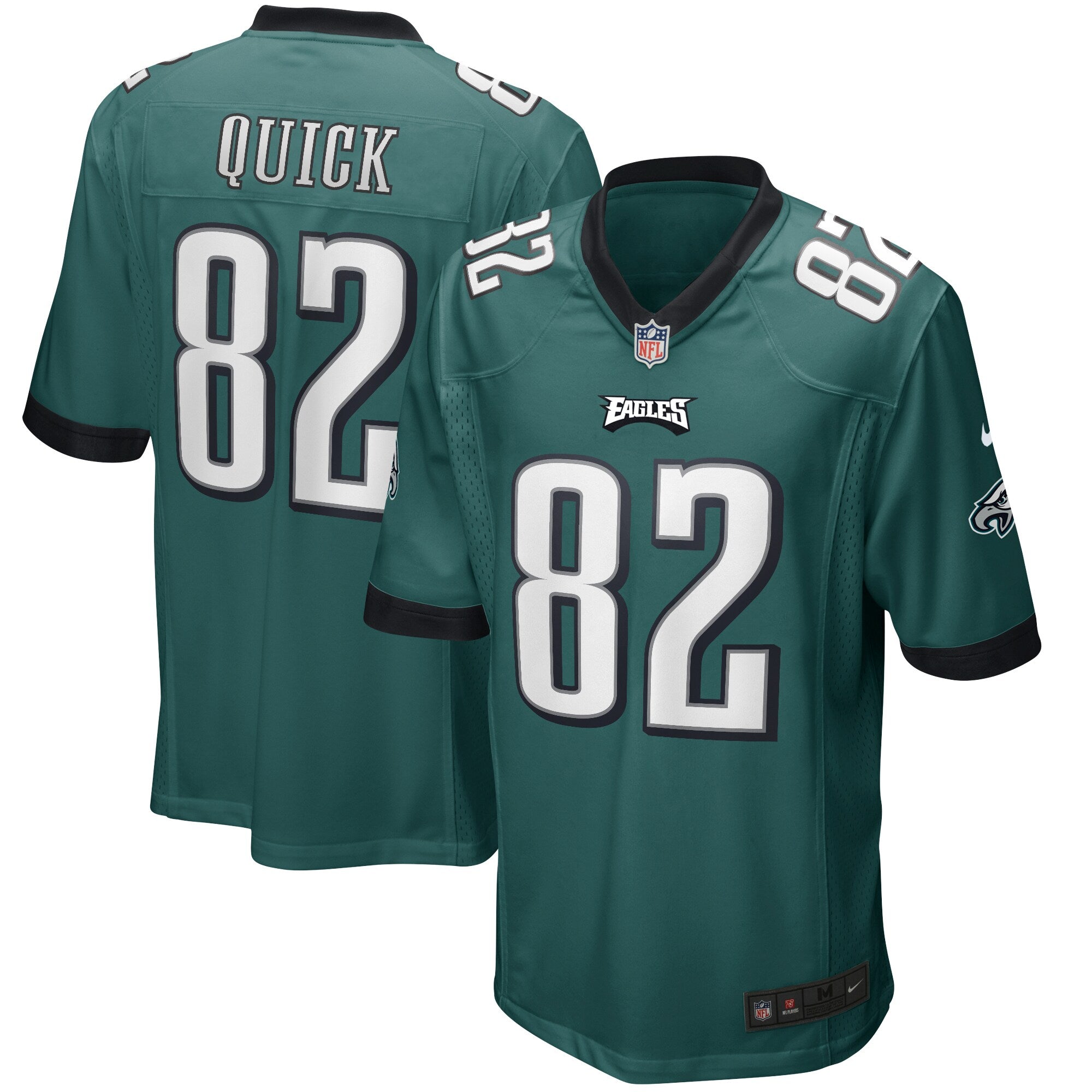 Mike Quick Philadelphia Eagles Nike Game Retired Player Jersey   Midnight Green