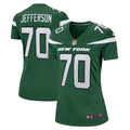 Quinton Jefferson New York Jets Nike Women s Team Game Jersey   Gotham Green