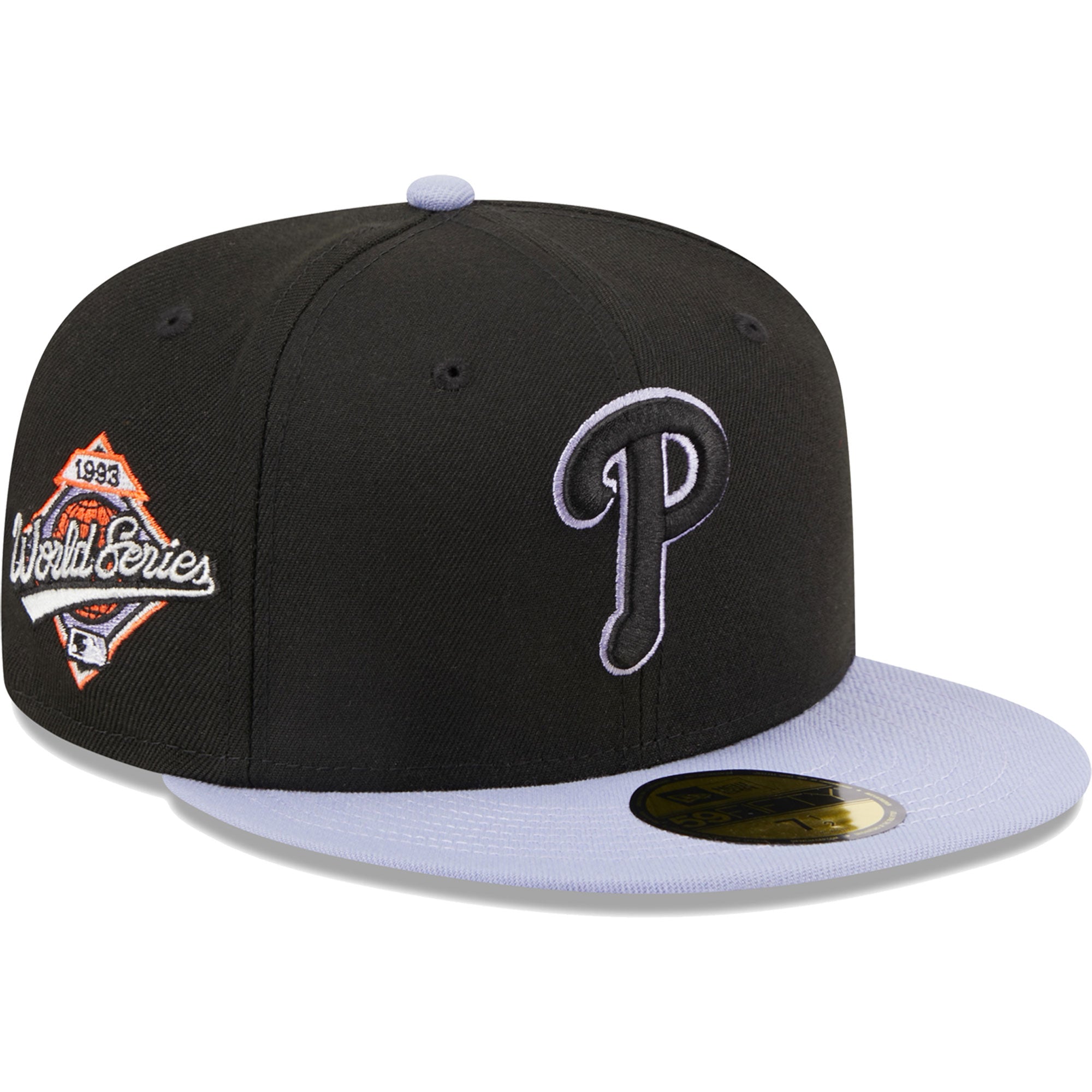 Philadelphia Phillies New Era Side Patch 59FIFTY Fitted Hat - Black