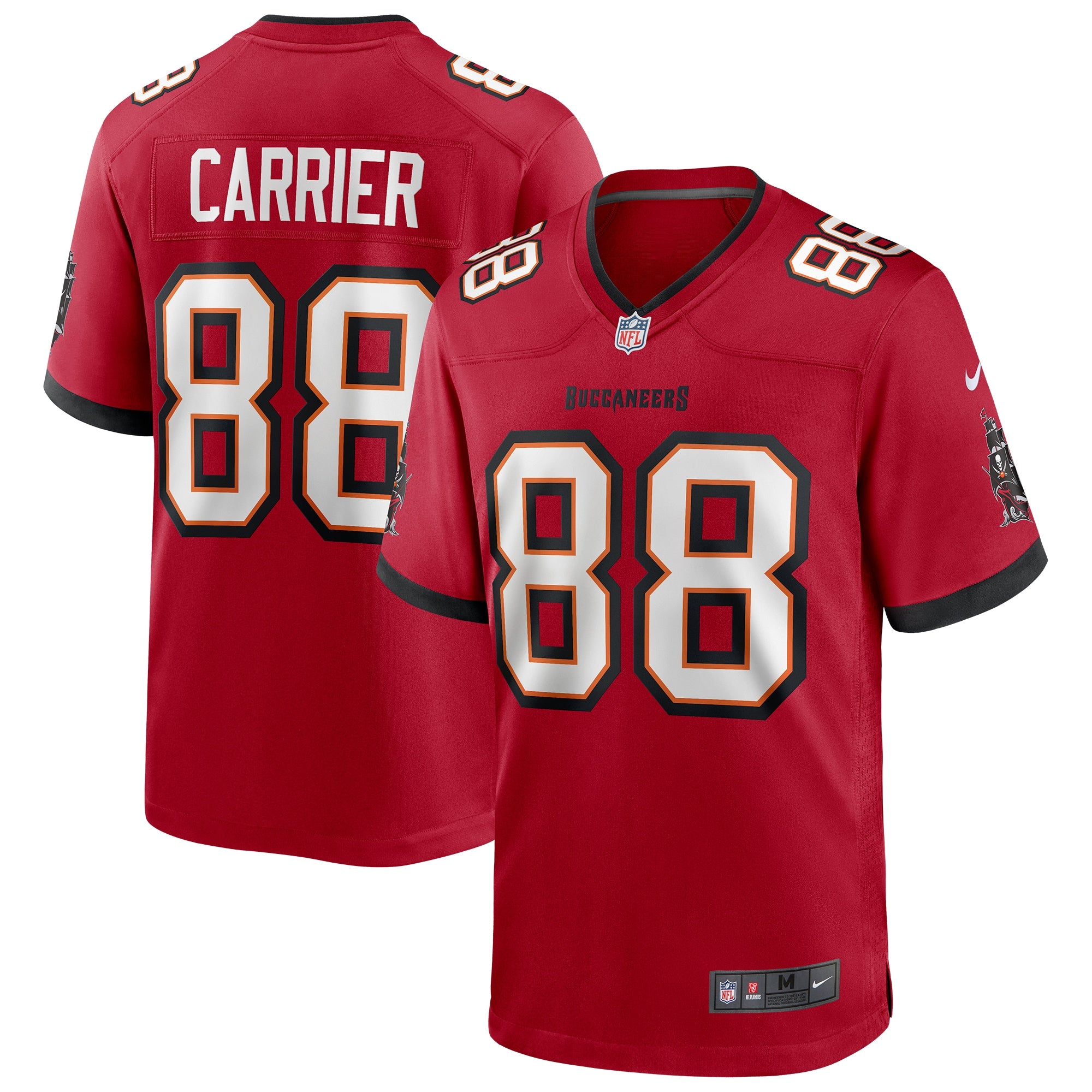 Mark Carrier Tampa Bay Buccaneers Nike Game Retired Player Jersey   Red